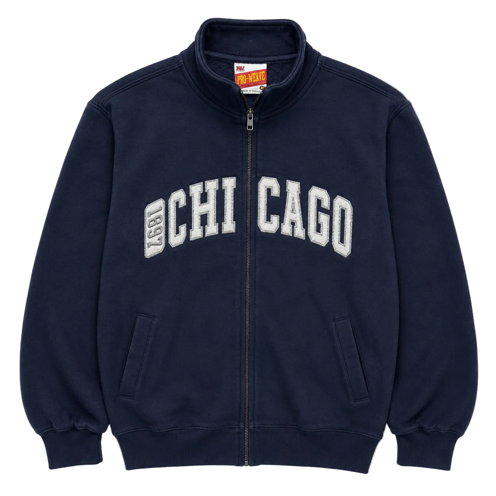 CHICAGO 1897 SPELLOUT ZIP-UP (M)