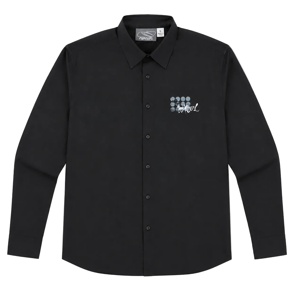 RIP CURL TROPICAL BACK PRINT SHIRT (L)