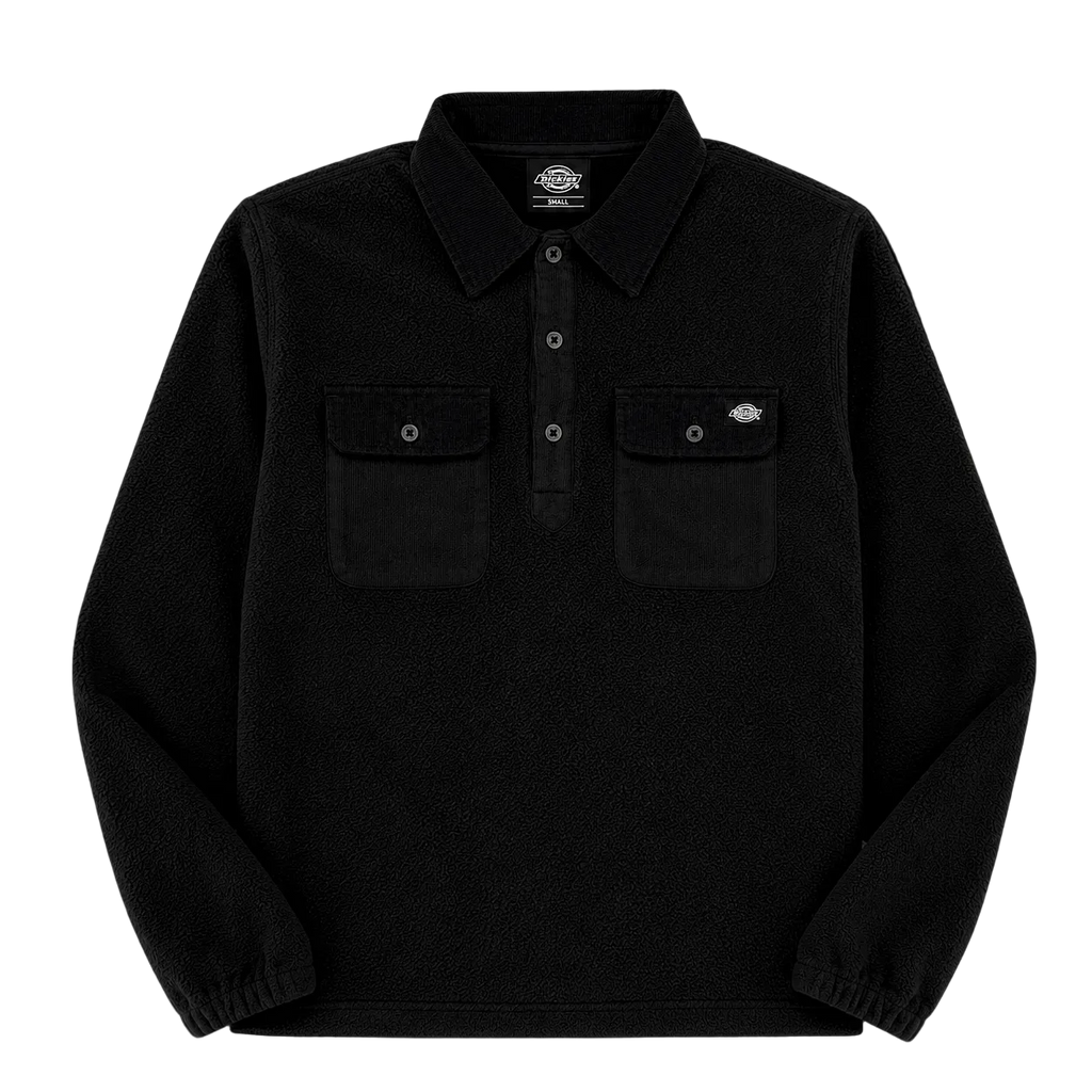 DICKIES MORGANZA FLEECE POLO SHIRT (S)