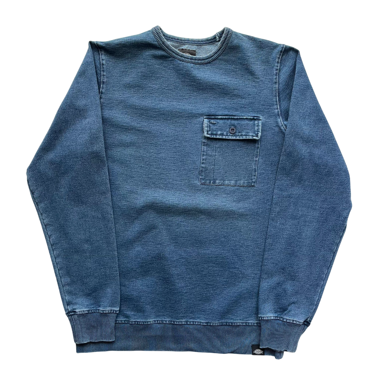 DICKIES DENIM POCKET SWEATER (S)