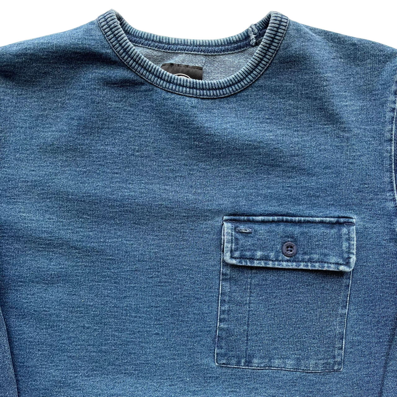 DICKIES DENIM POCKET SWEATER (S)