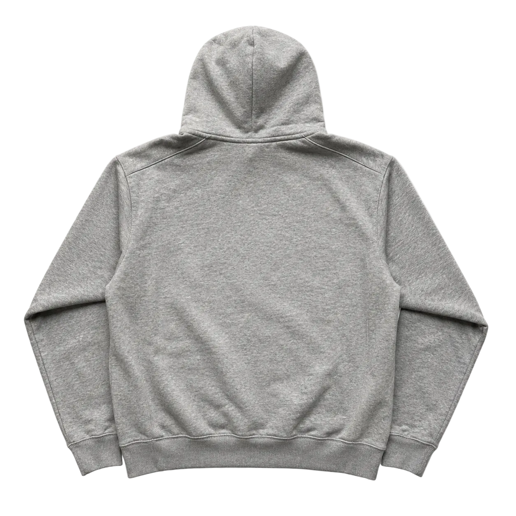 NIKE CENTER SWOOSH EMBROIDERED LOGO HOODIE (L)