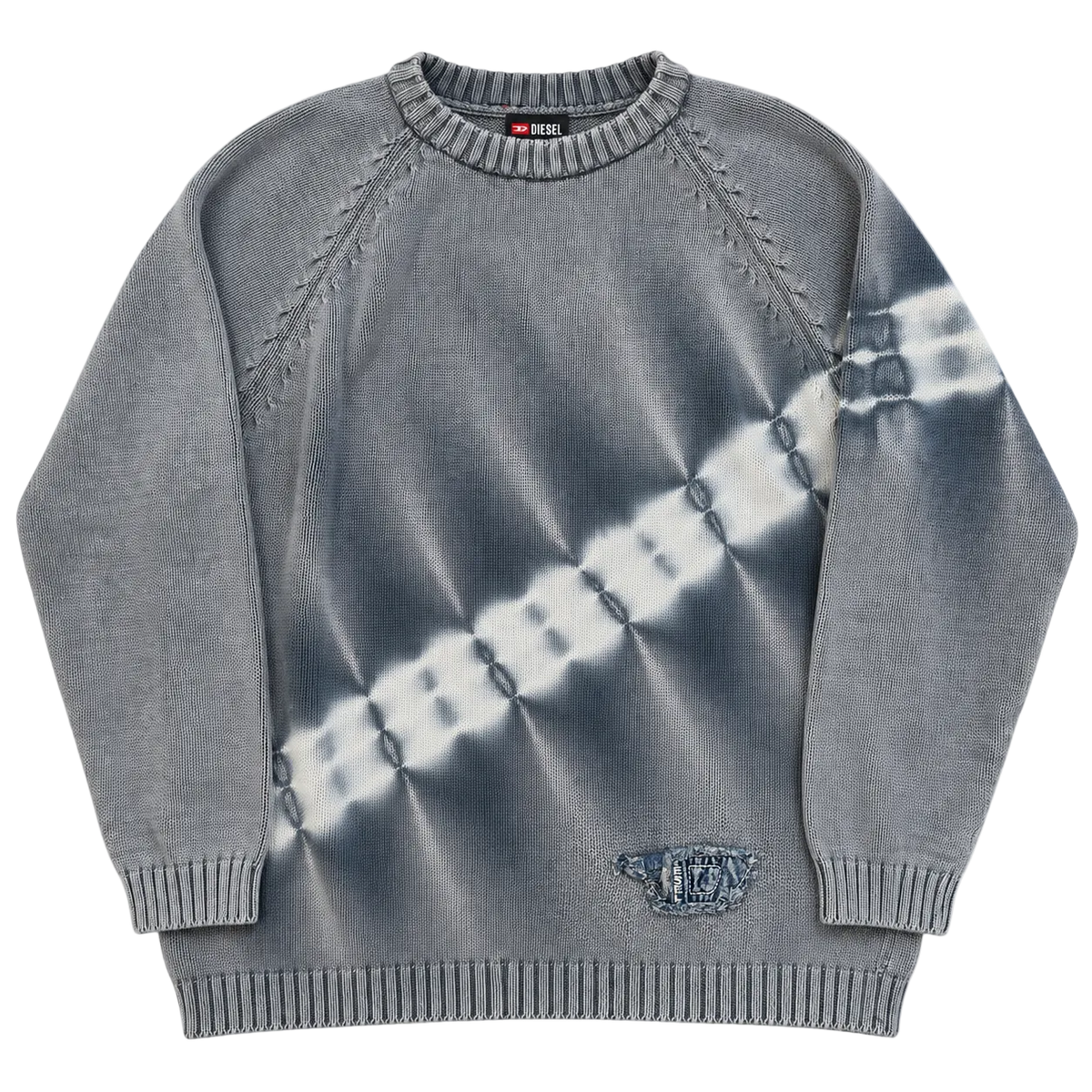 DIESEL TIE DYE KNIT SWEATER (XL)