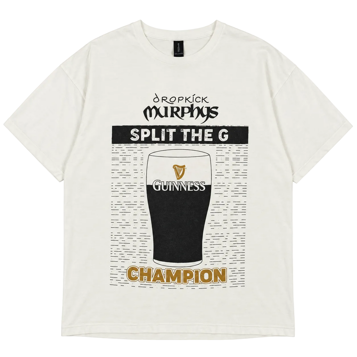 DROPKICK MURPHYS GUINNESS SPLIT THE G GRAPHIC TEE (L)