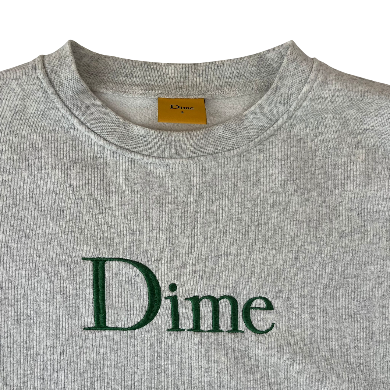 DIME CLASSIC EMBROIDERED LOGO SWEATER (S)