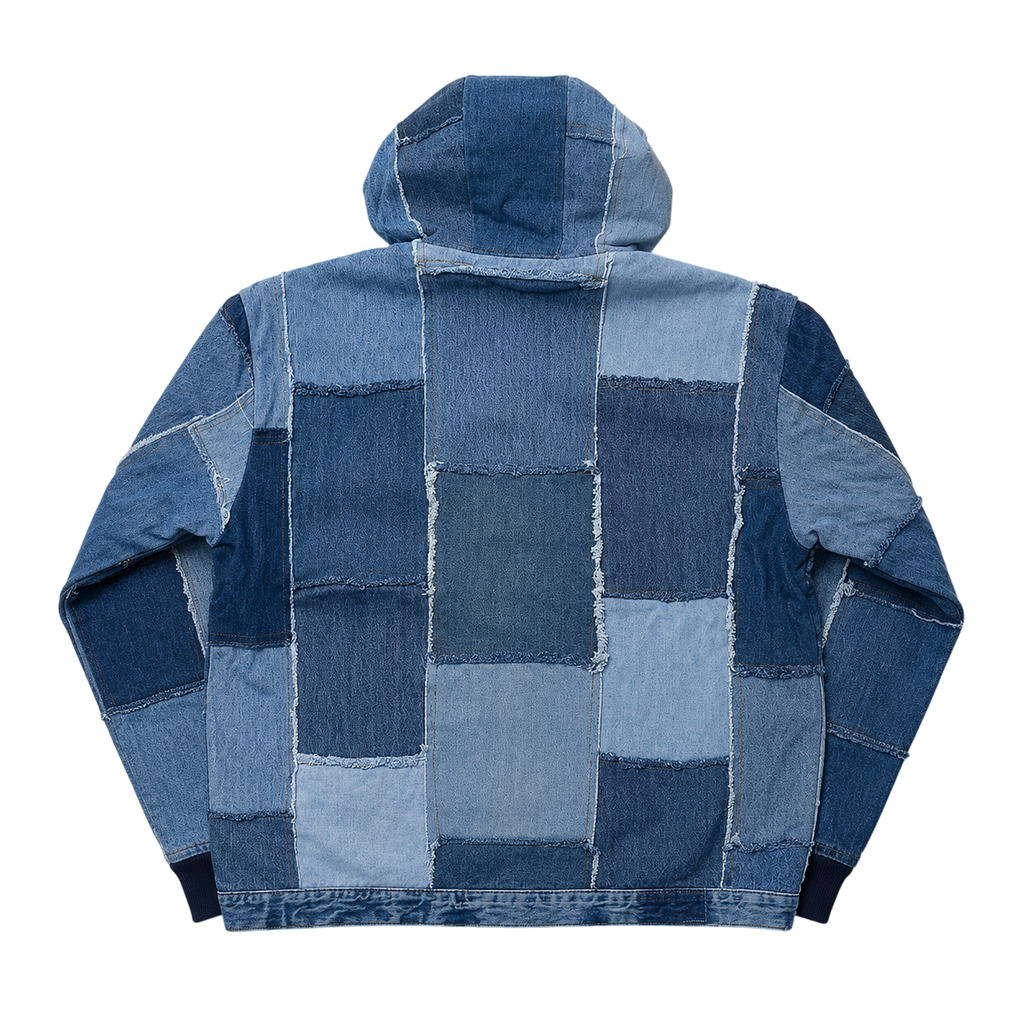 CARHARTT DENIM REWORKED JACKET (L)