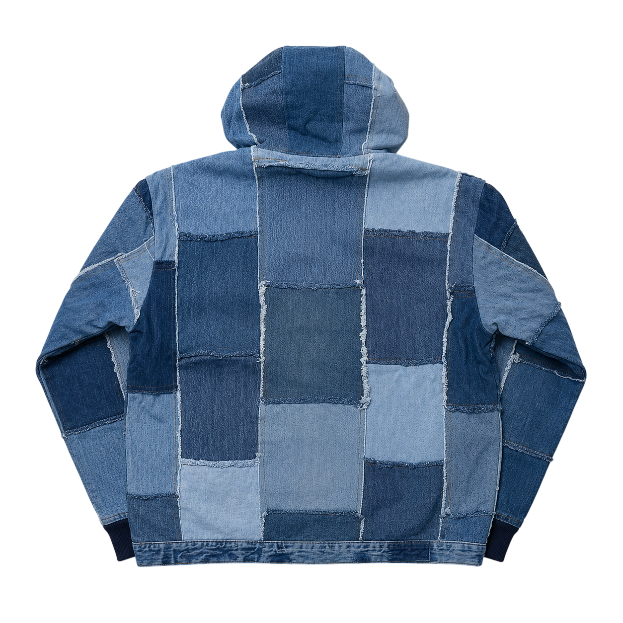 CARHARTT DENIM REWORKED JACKET (L)