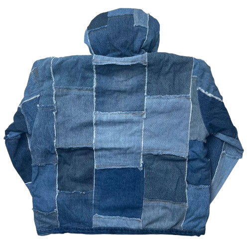 CARHARTT DENIM REWORKED JACKET (L)