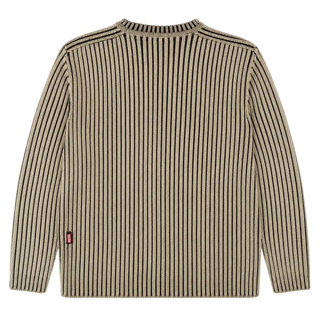 DIESEL BIG LOGO KNIT SWEATER (XXL)