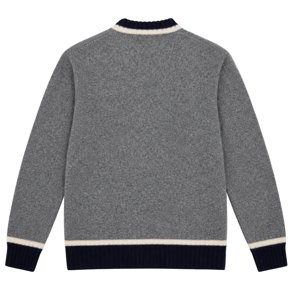 DIESEL SMALL LOGO KNIT SWEATER (XS)