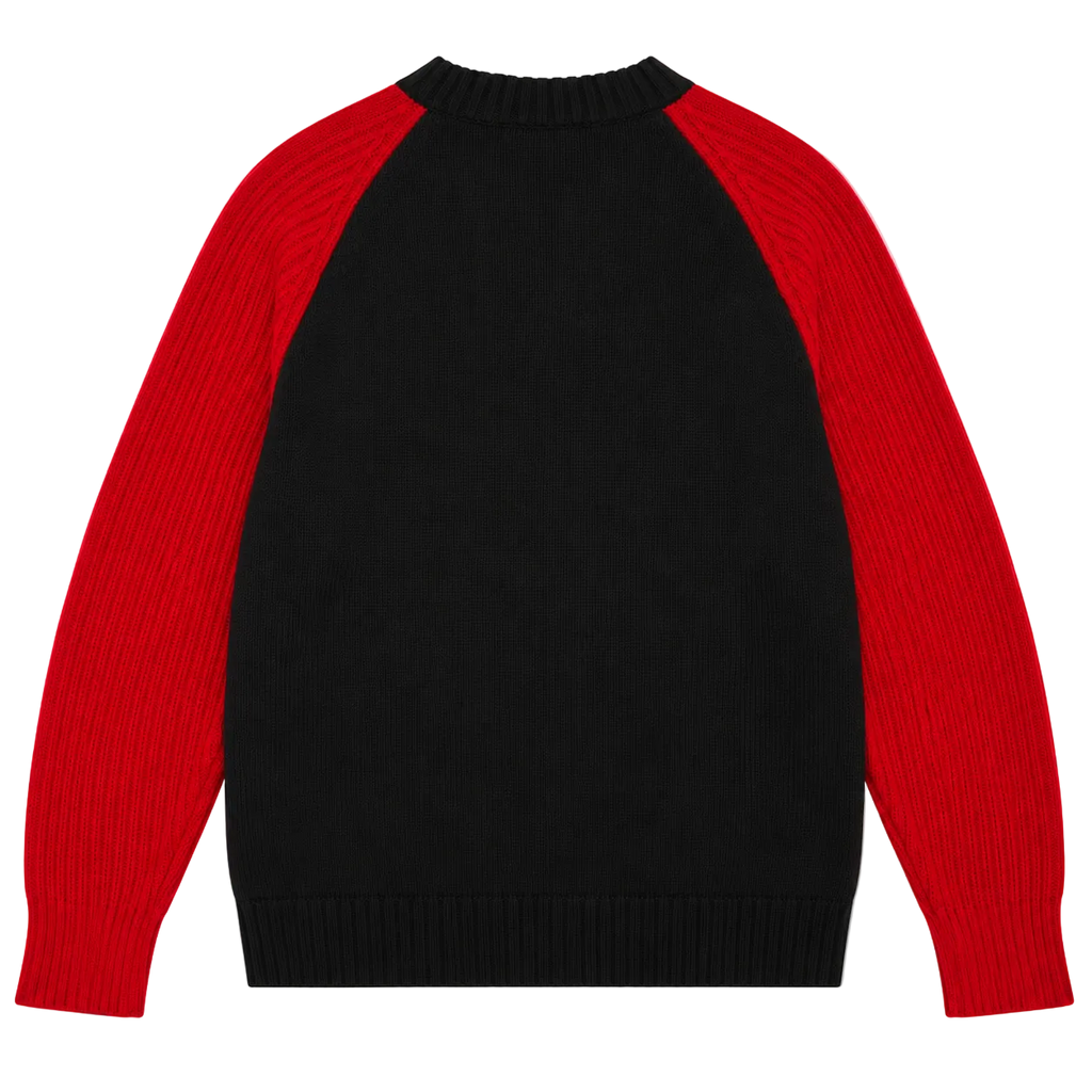 DIESEL KNIT SHOULDER ZIP SWEATER (XL)
