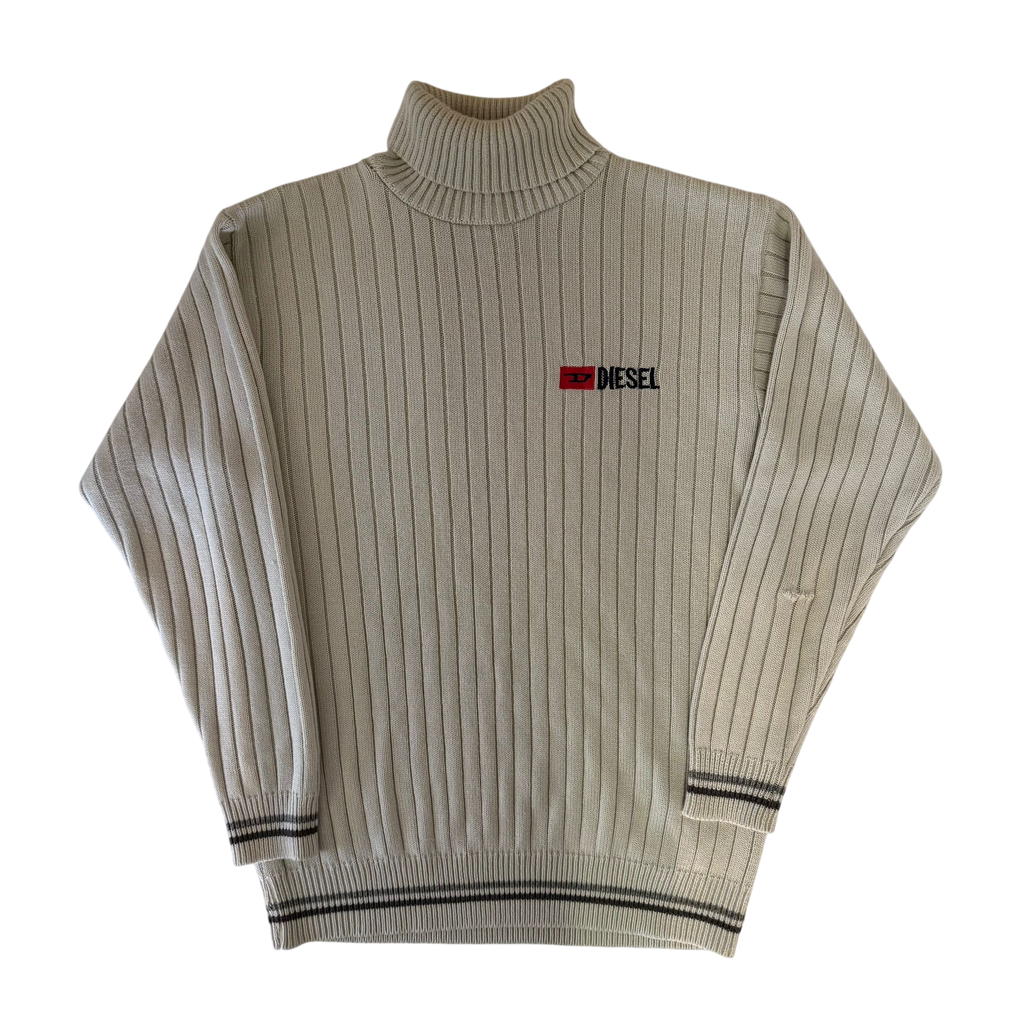 DIESEL KNIT TURTLENECK SWEATER (L)