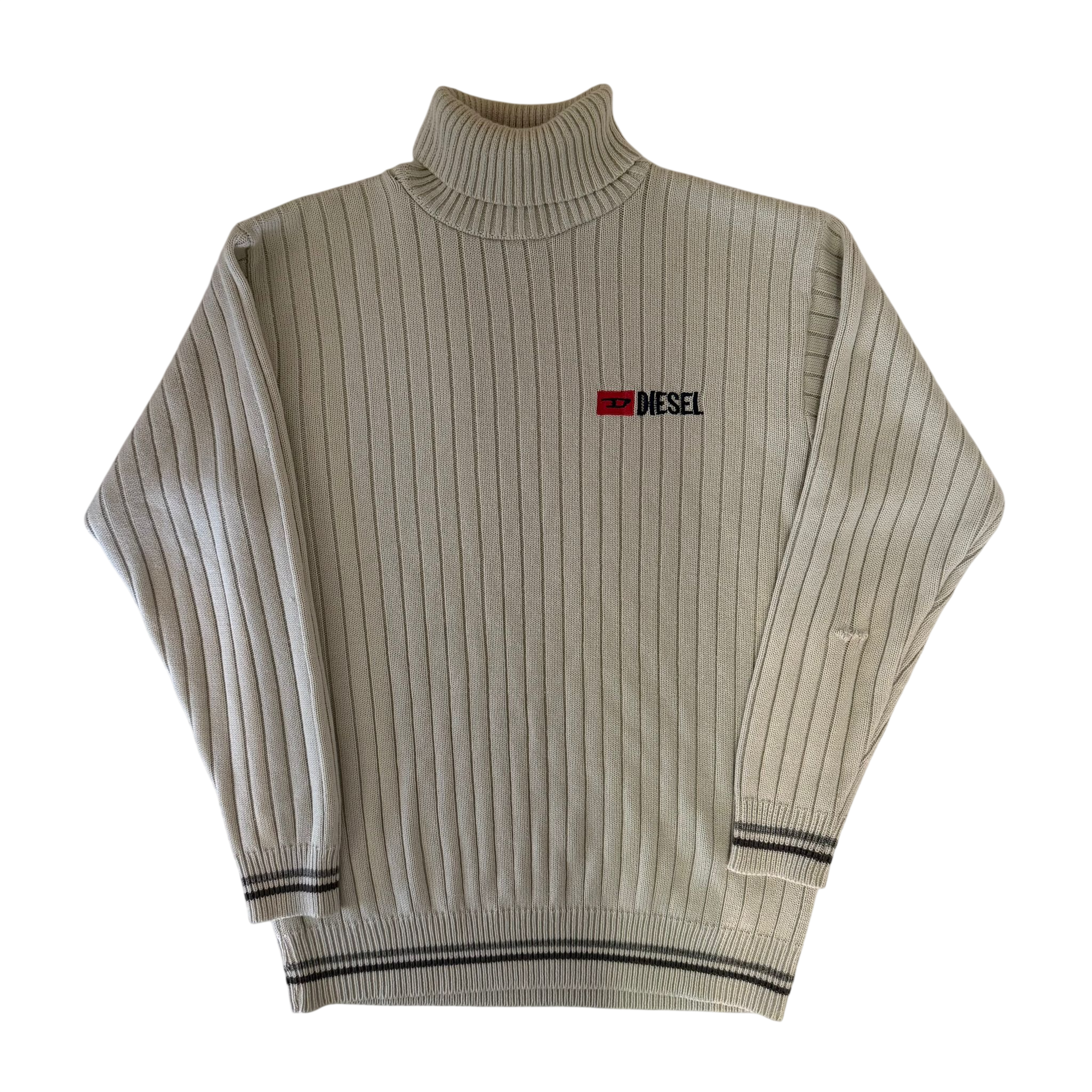 DIESEL KNIT TURTLENECK SWEATER (L)
