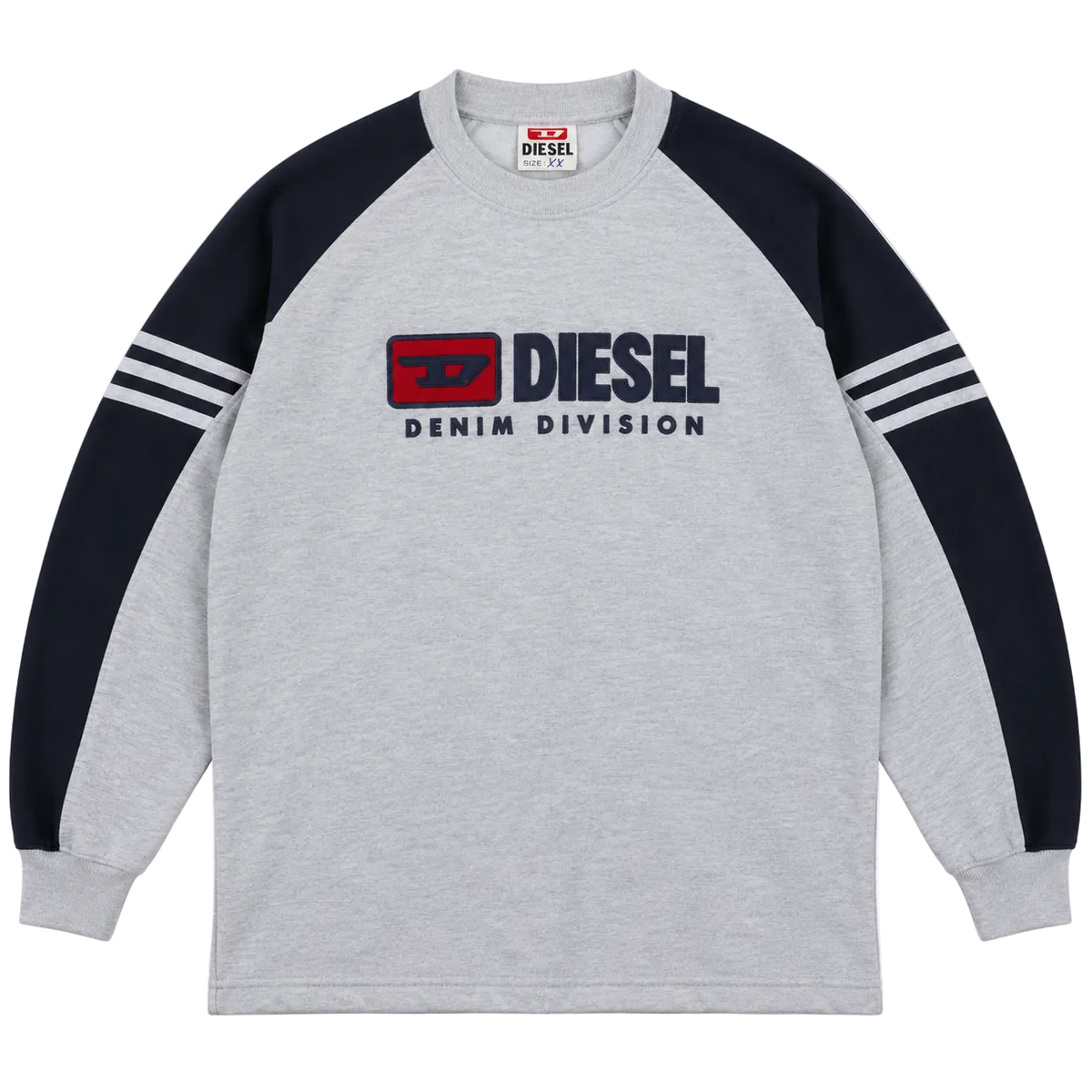 DIESEL DENIM DIVISION LOGO SWEATER (L)