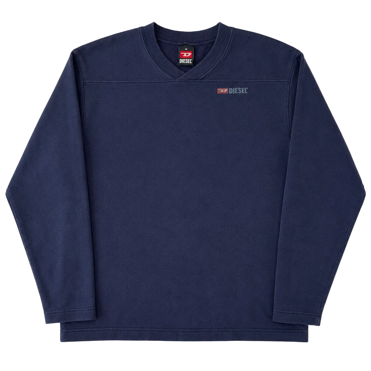 DIESEL SMALL LOGO SWEATER (M)