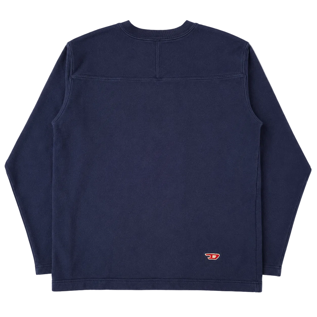 DIESEL SMALL LOGO SWEATER (M)