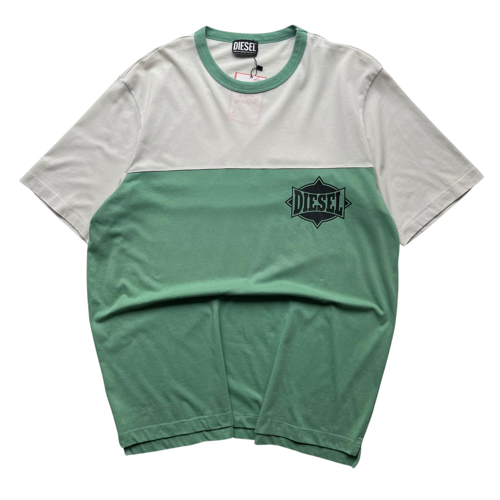 DIESEL COLORBLOCK TEE (L)