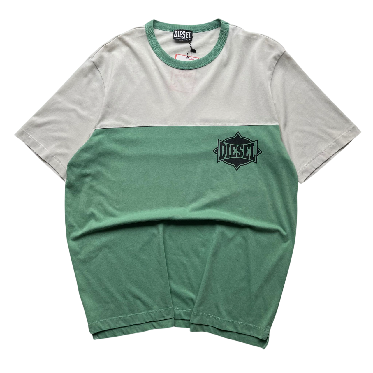 DIESEL COLORBLOCK TEE (L)