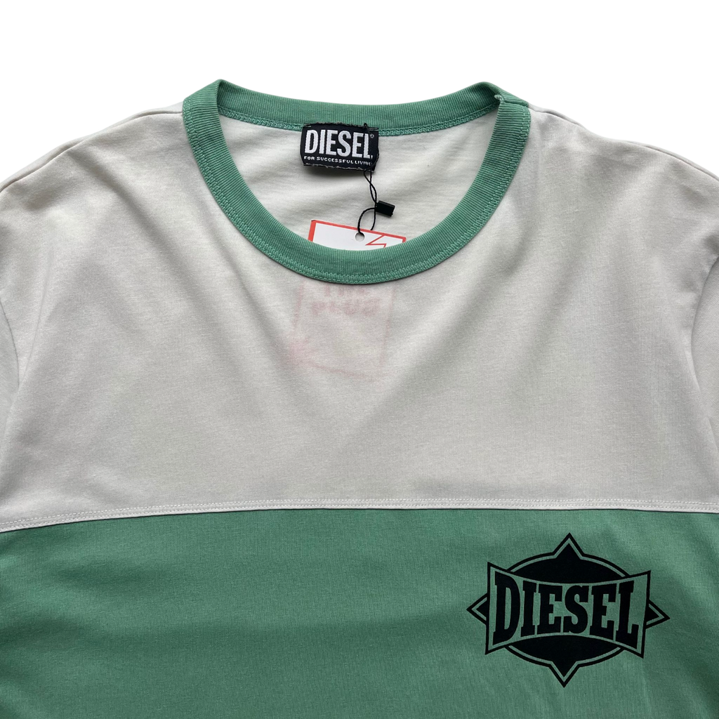 DIESEL COLORBLOCK TEE (L)