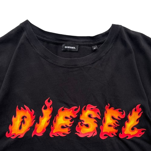 DIESEL FLAME LOGO TEE (M)
