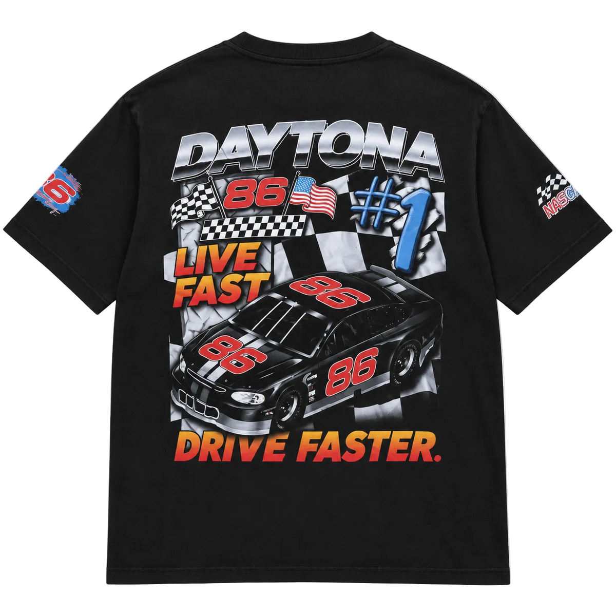 DAYTONA 86 WORLD CHAMPION RACING GRAPHIC TEE (L)