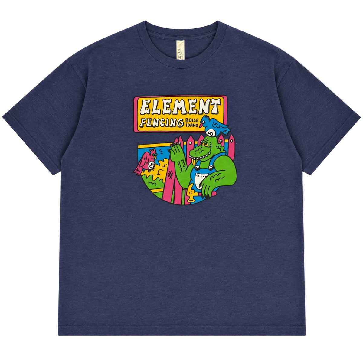 ELEMENT FENCING CARTOON GRAPHIC TEE (M)