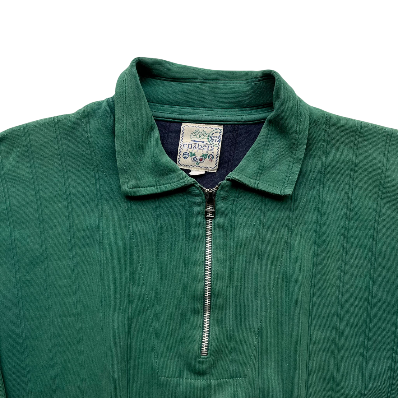 ENGBERS FASHION GRAPHIC PRINT QUARTER ZIP (L)