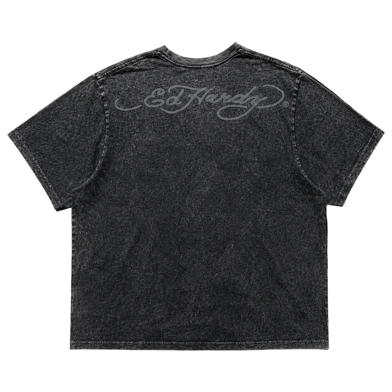 ED HARDY ACID WASH TIGER TEE (XXL)