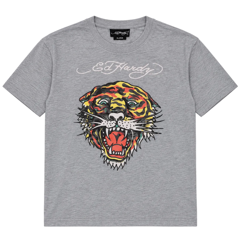 ED HARDY TIGER LOGO TEE (XL)