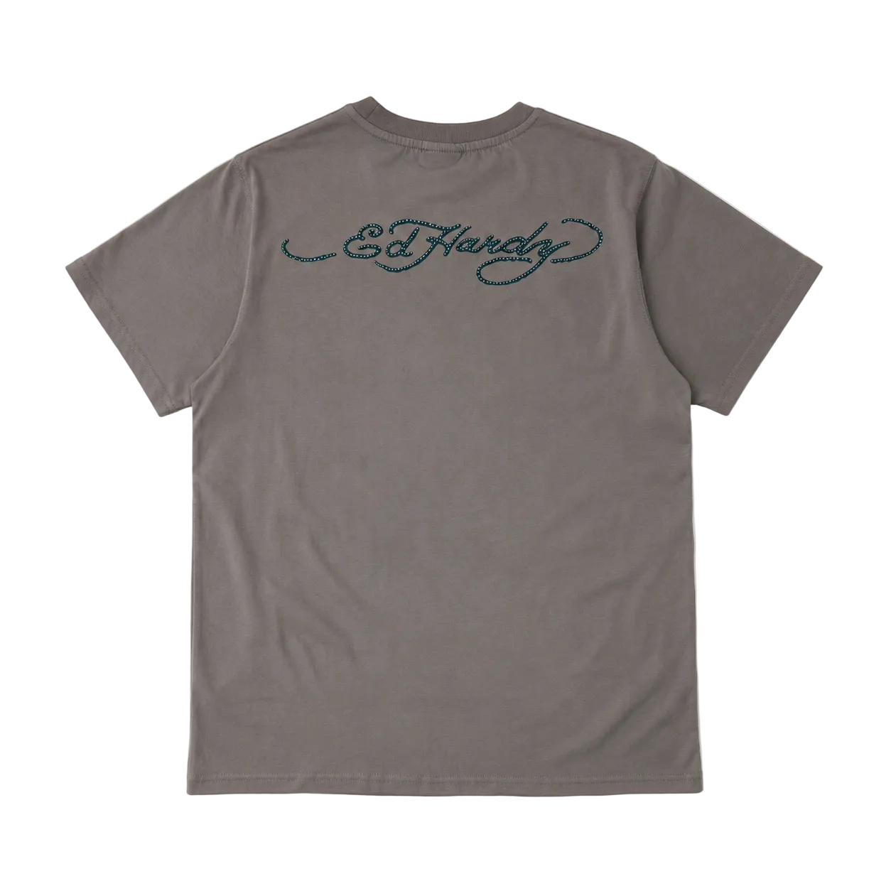 ED HARDY SKULL AND DRAG BATTLE DIAMOND TEE (M)