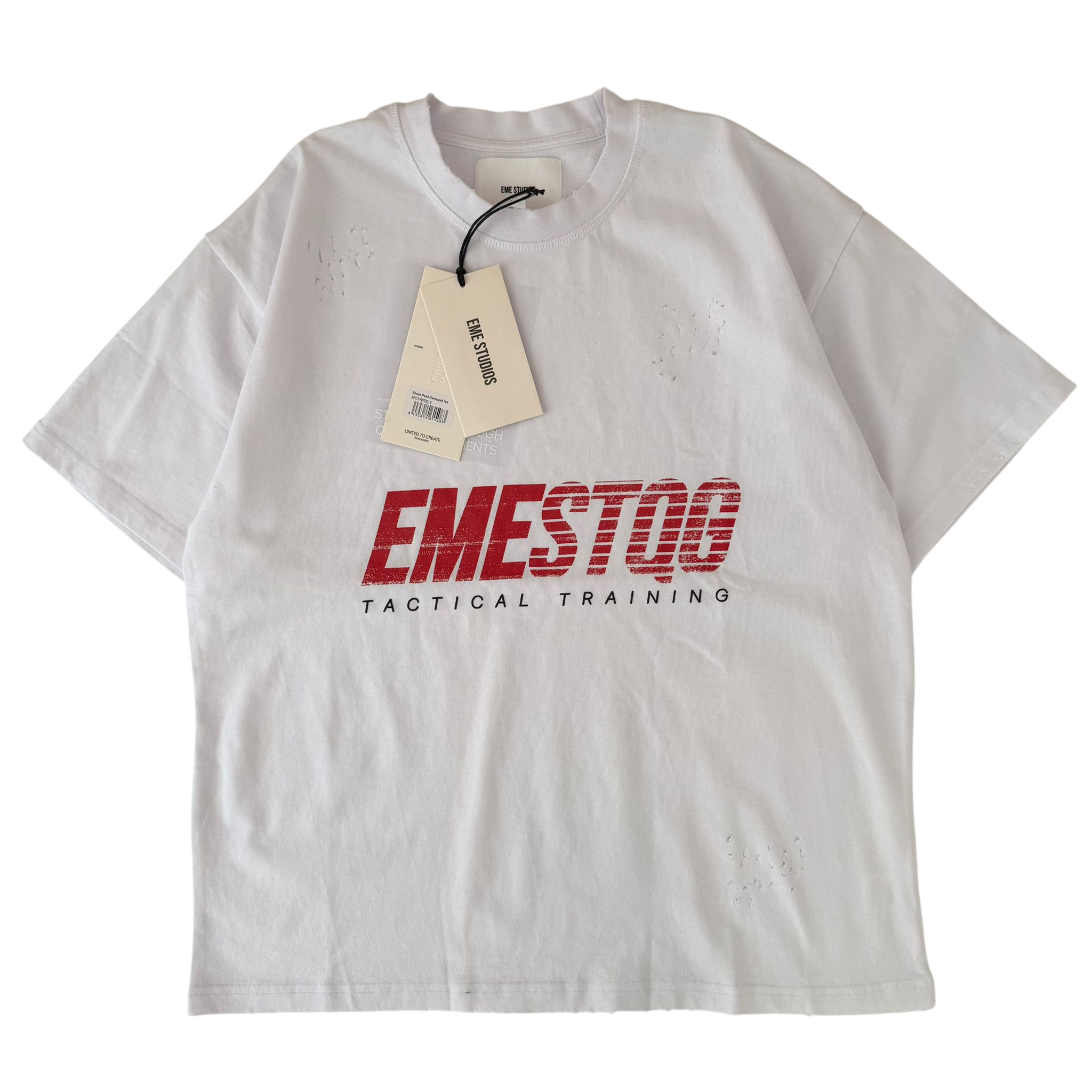 EME STUDIOS SHOVE PEARL OVERSIZED TEE (S)