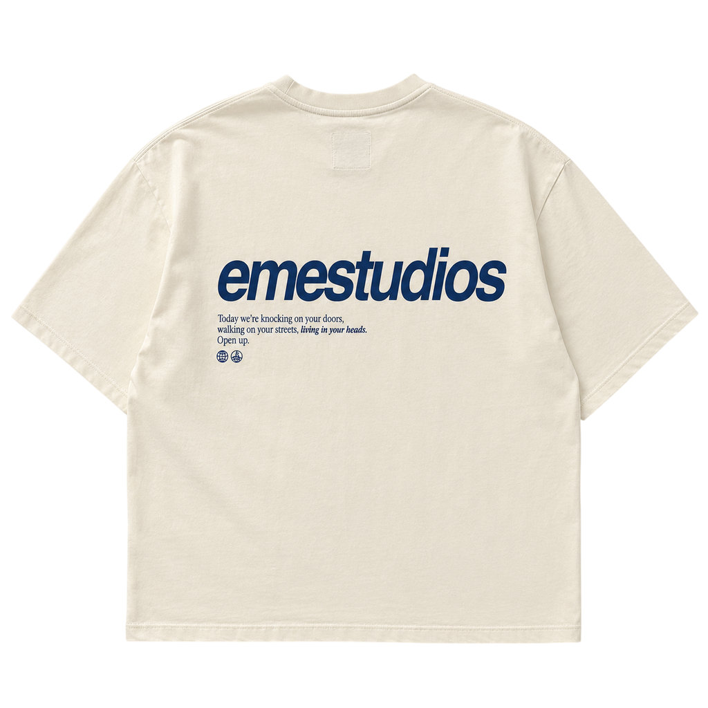 EME STUDIOS LOGO BACKPRINT TEE (XL)