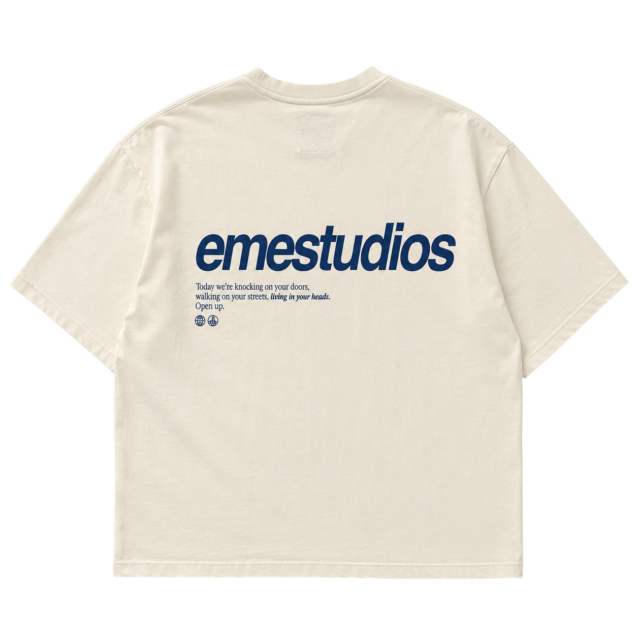EME STUDIOS LOGO BACKPRINT TEE (XL)