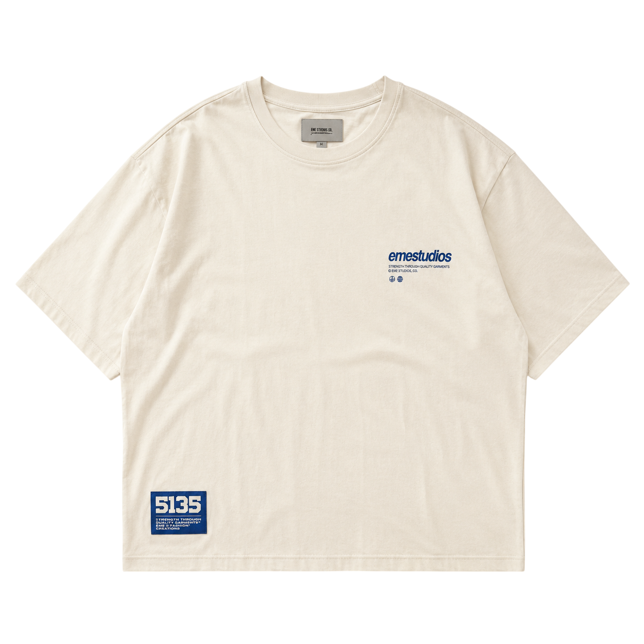 EME STUDIOS LOGO BACKPRINT TEE (XL)