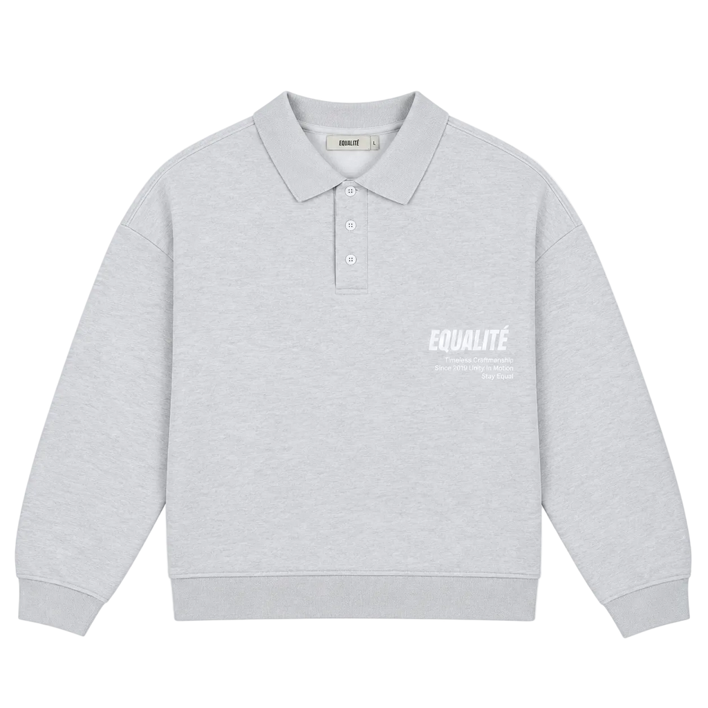 EQUALITE ELIA POLO SWEATER (L)