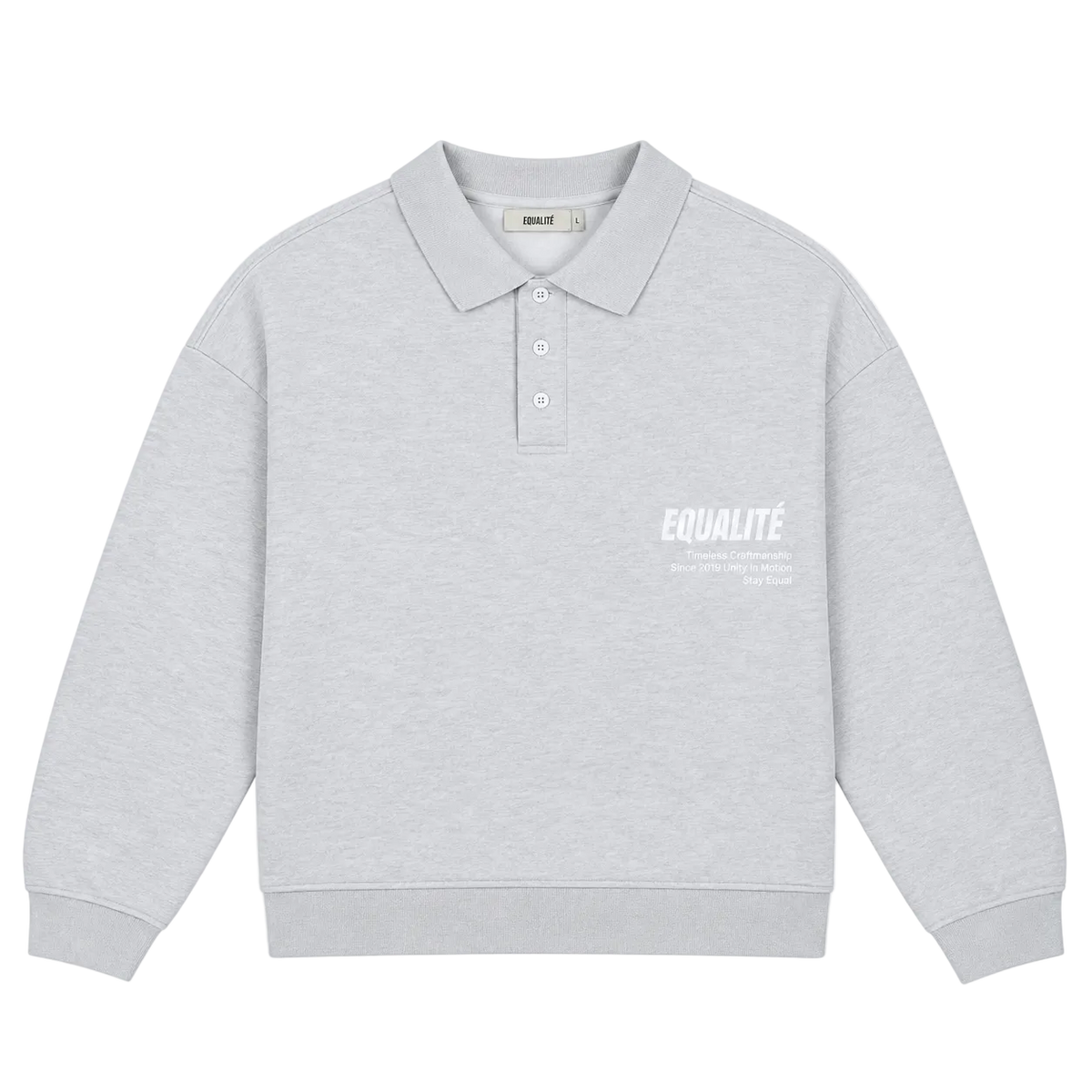 EQUALITE ELIA POLO SWEATER (L)