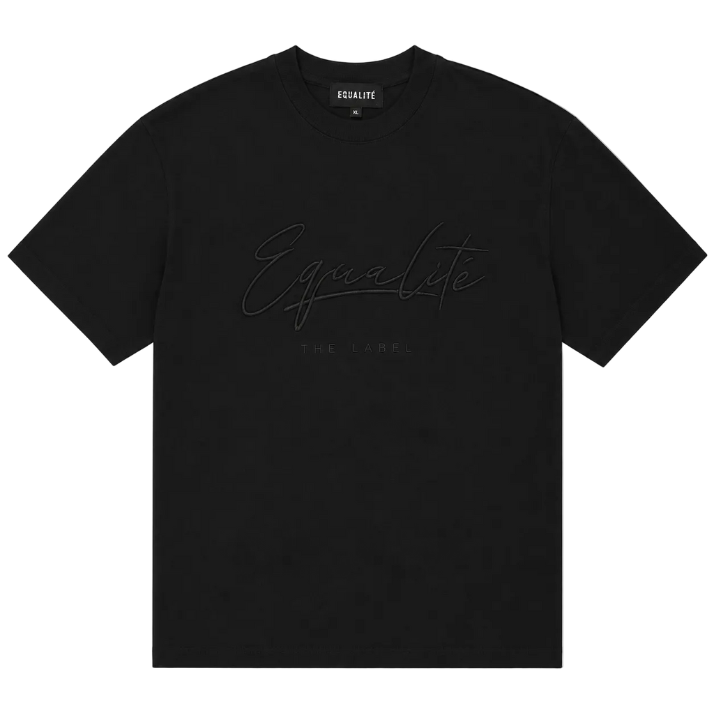 EQUALITE EMBROIDERED LOGO TEE (XL)