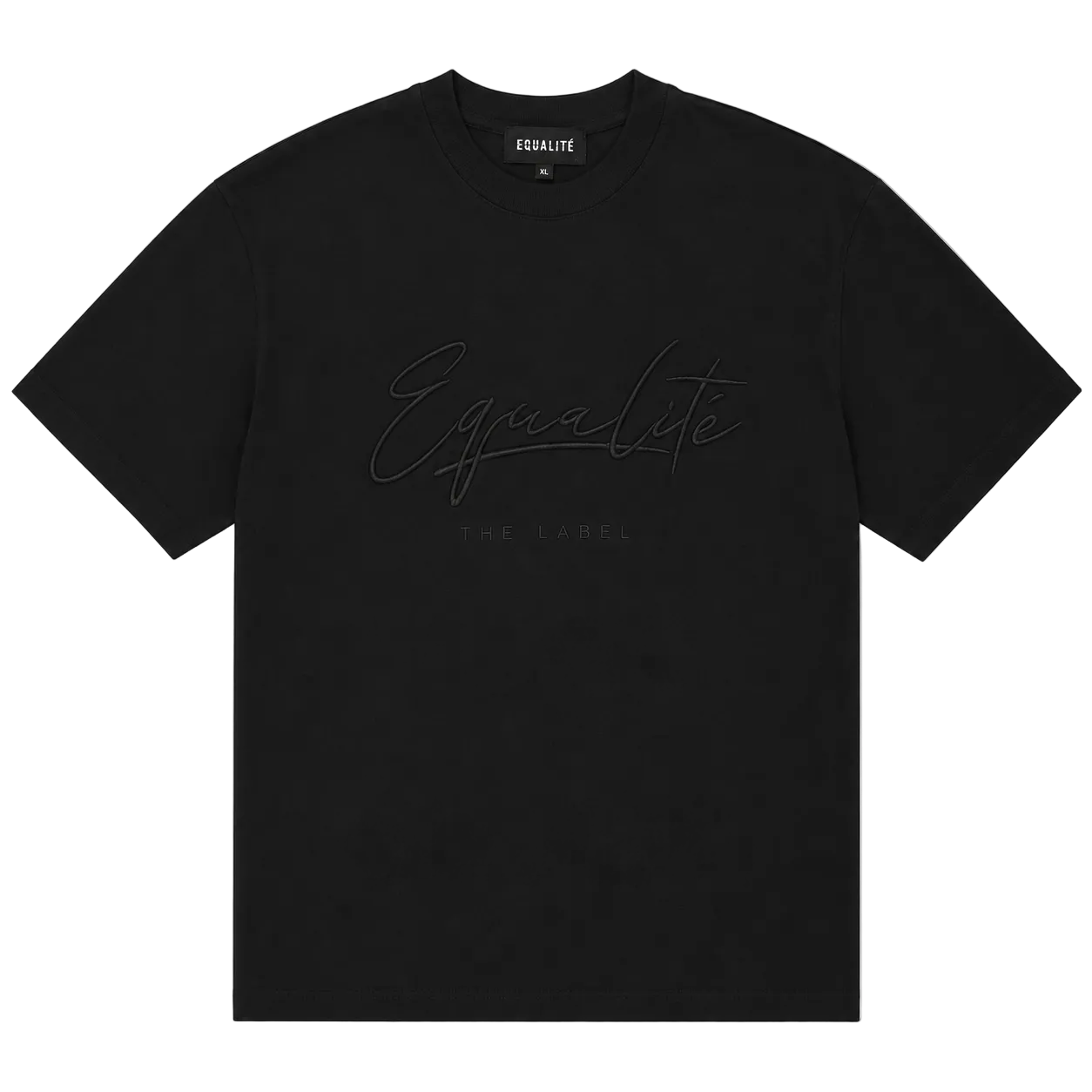 EQUALITE EMBROIDERED LOGO TEE (XL)