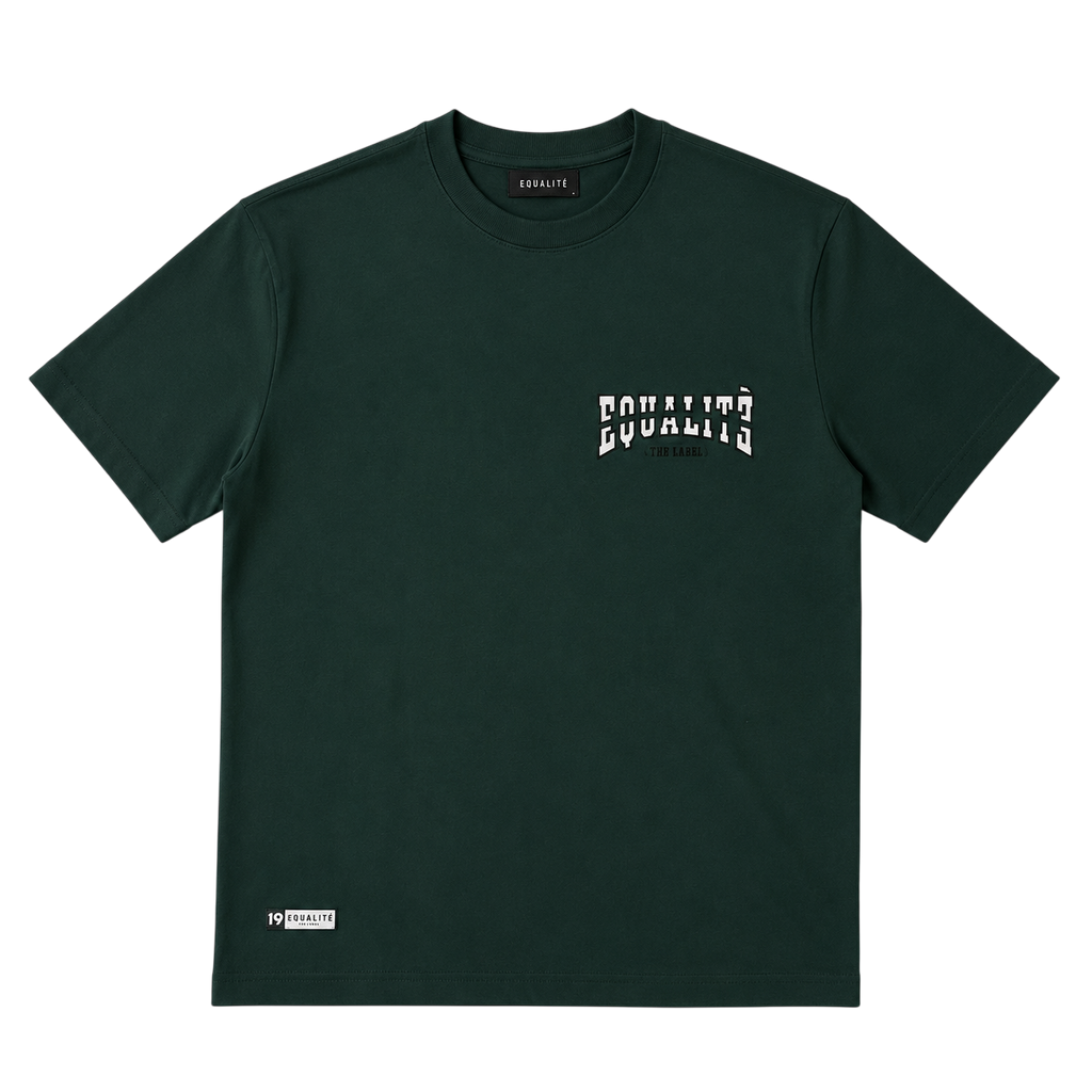 EQUALITE EMBROIDERED LOGO TEE (S)
