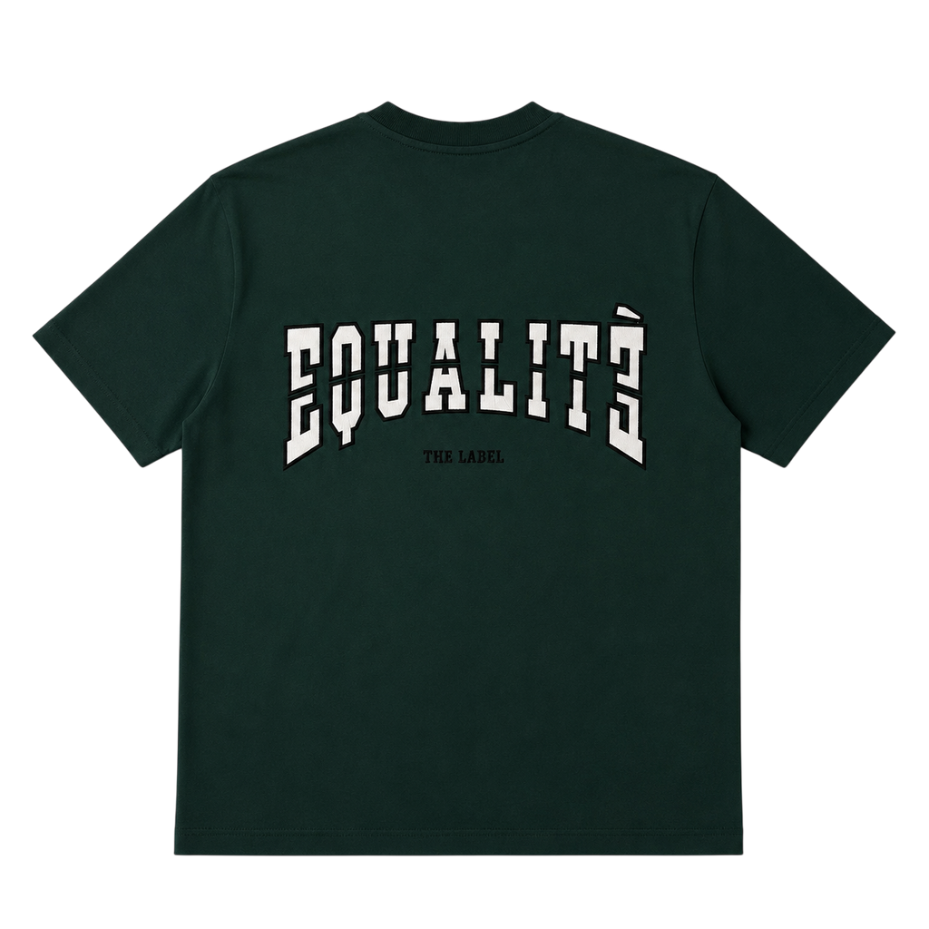 EQUALITE EMBROIDERED LOGO TEE (S)