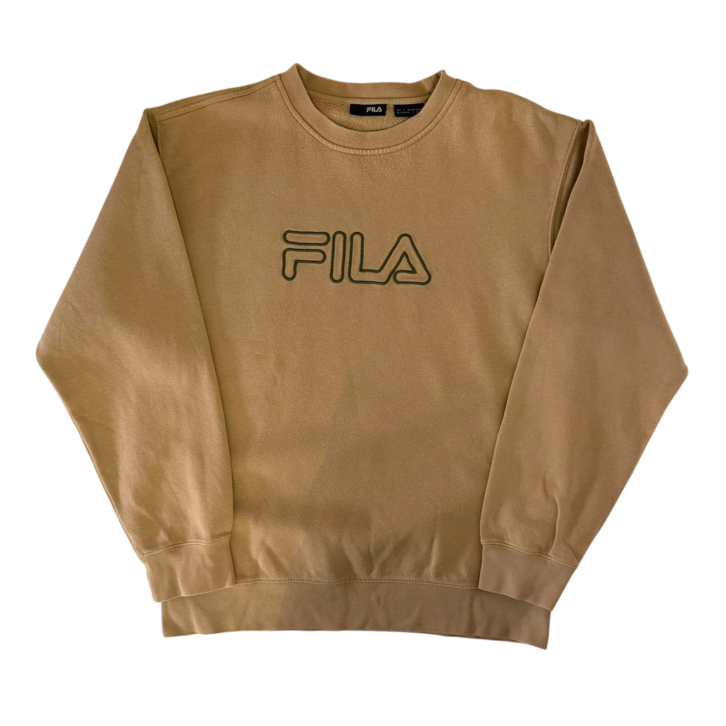 FILA EMBROIDERED BIG LOGO SWEATER (L)