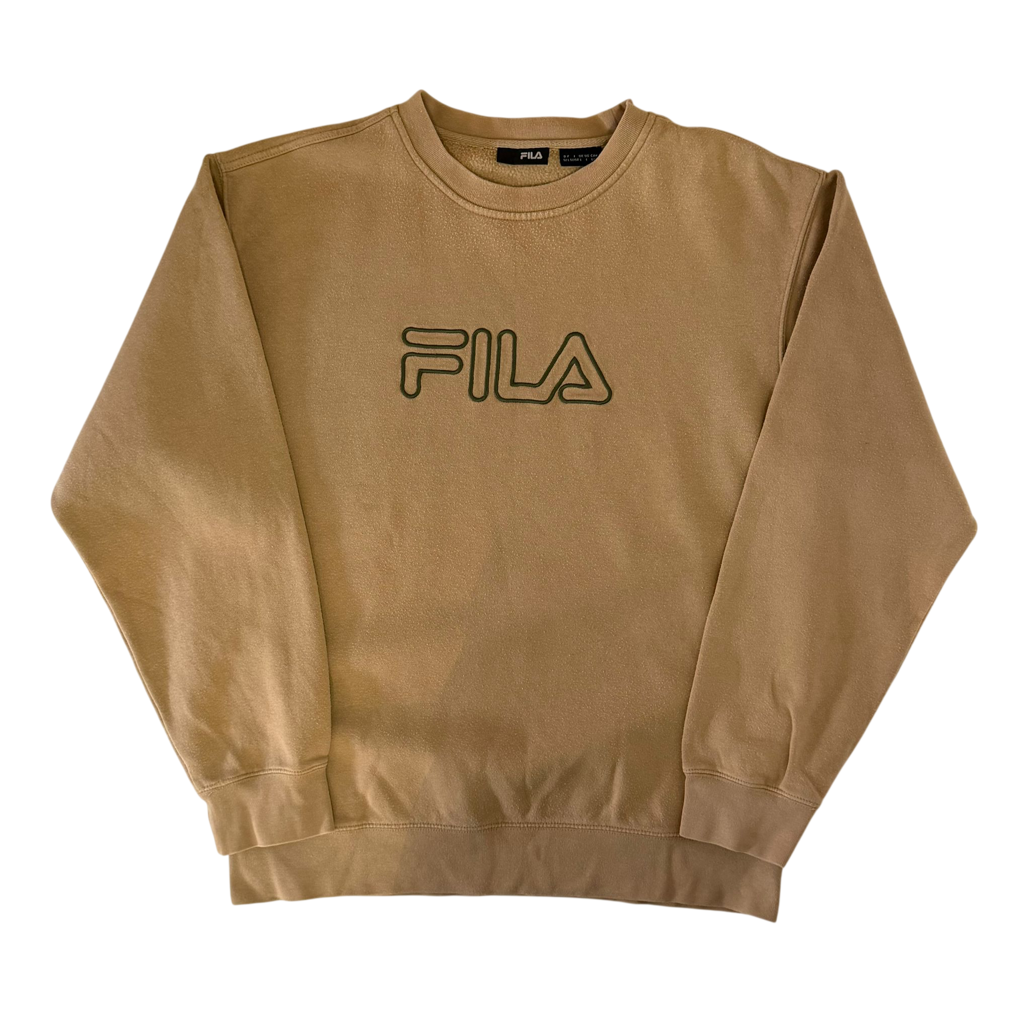 FILA EMBROIDERED BIG LOGO SWEATER (L)