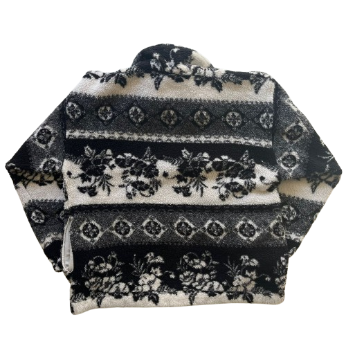 HOT-SPORTSWEAR SHERPA FLEECE QUARTER ZIP (S)