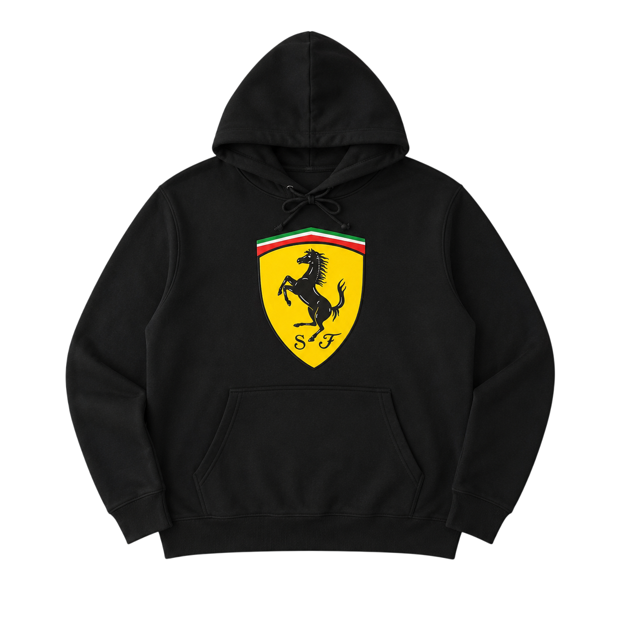 SCUDERIA FERRARI SHIELD HOODIE (L)