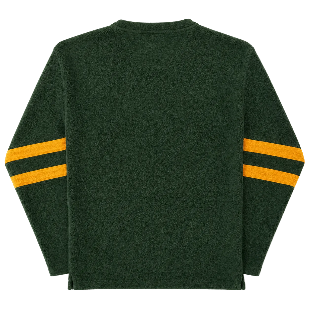 GREENBAY PACKERS EMBROIDERED LOGO FLEECE SWEATER (XL)
