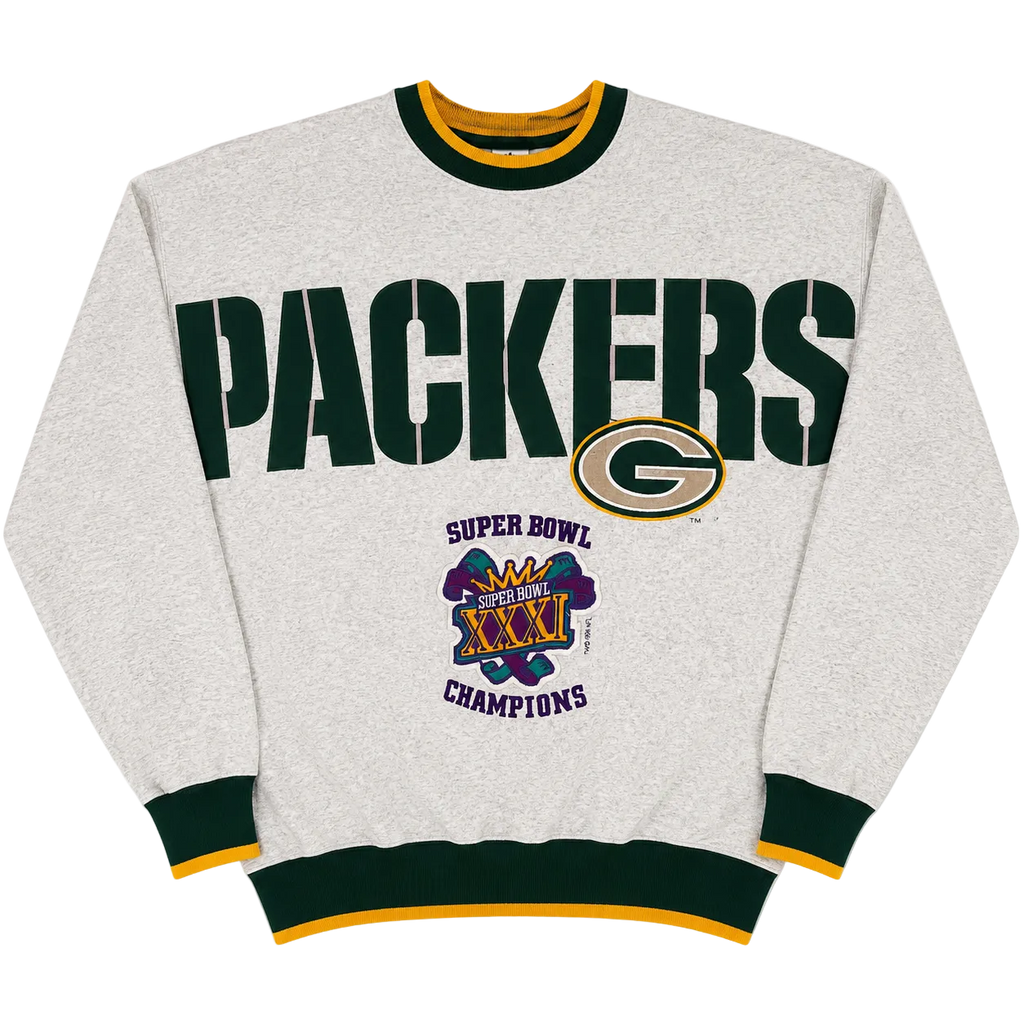 GREEN BAY PACKERS SUPER BOWL XXXI SPELL OUT SWEATER (XL)