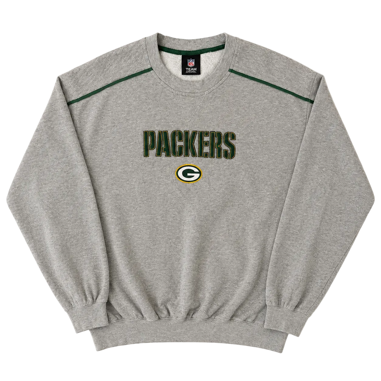 GREEN BAY PACKERS SPELL OUT LOGO SWEATER (L)