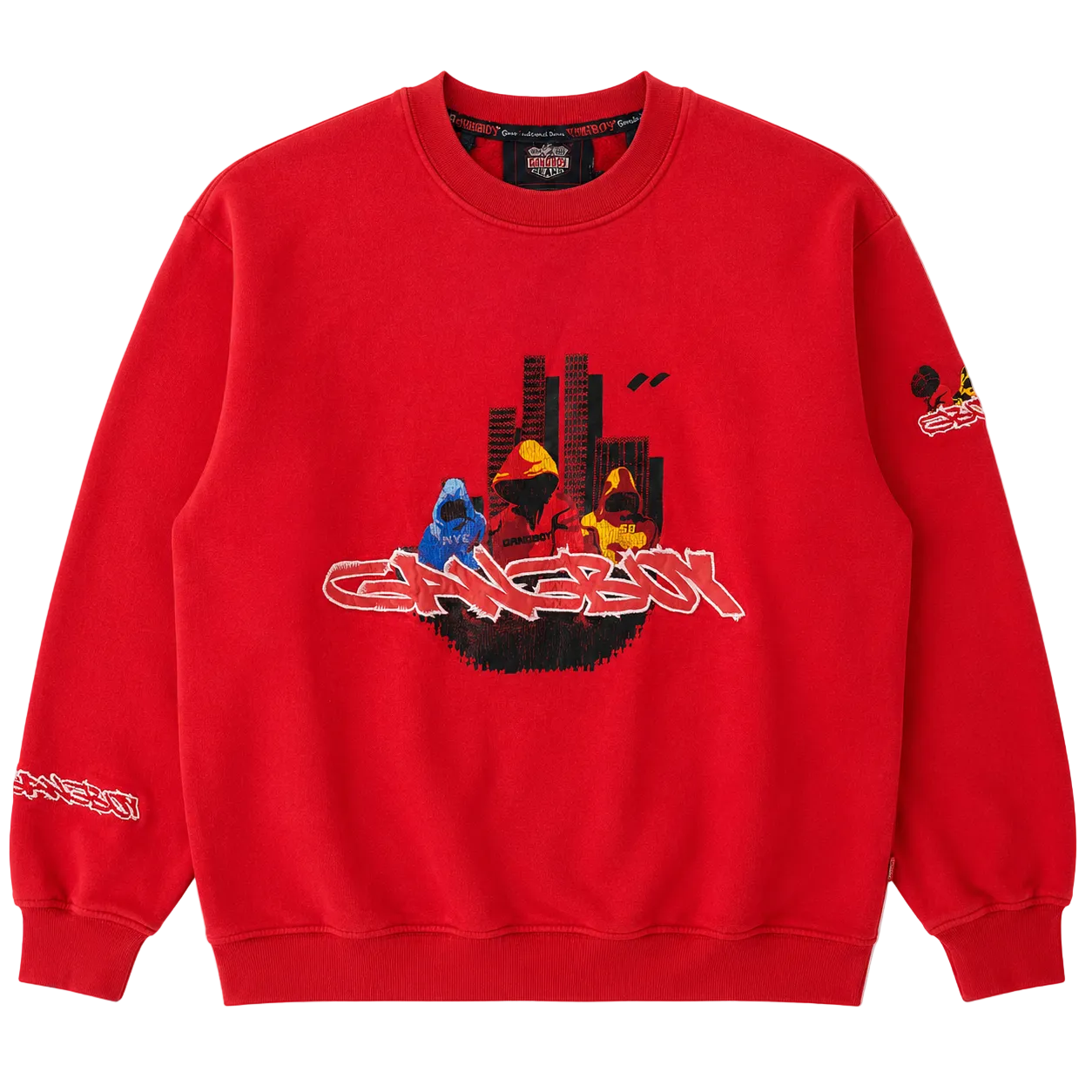 GANGBOY JEANS GRAPHIC SWEATER (S)