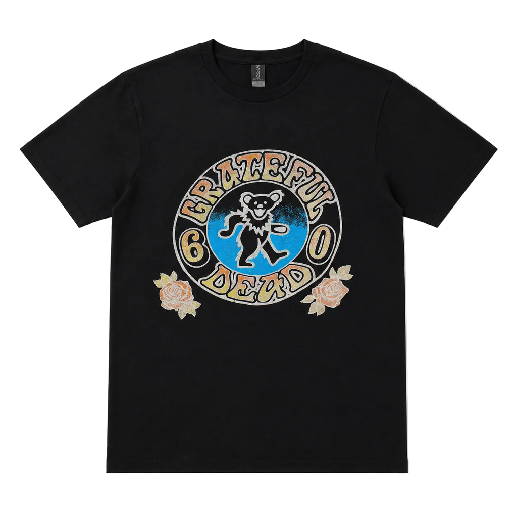 GRATEFUL DEAD BEAR ROSES TEE (S)