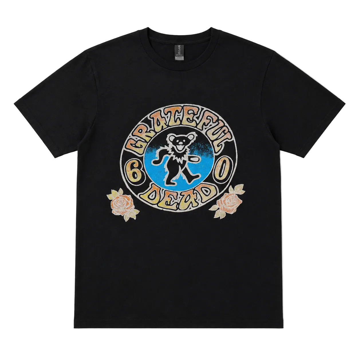 GRATEFUL DEAD BEAR ROSES TEE (S)